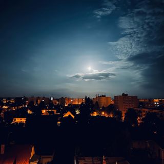 Superúplněk ✅ #moon #moonlight #ceskebudejovice #úplněk #mesic #sky #night