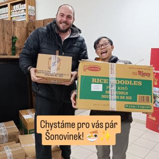 Chystáme pro vás pár Šonovinek! 🍜✨ Postupně vám představíme, na co se můžete těšit — a bude to opravdu skvělé! 😍🔥...